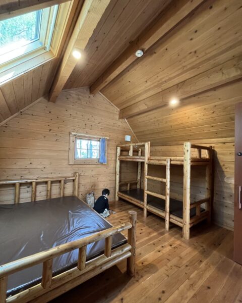 キャンプ・アンド・キャビンズ山中湖4歳子連れキャビン焚き火レビュー