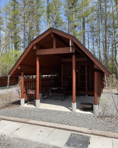 キャンプ・アンド・キャビンズ山中湖4歳子連れキャビン焚き火レビュー