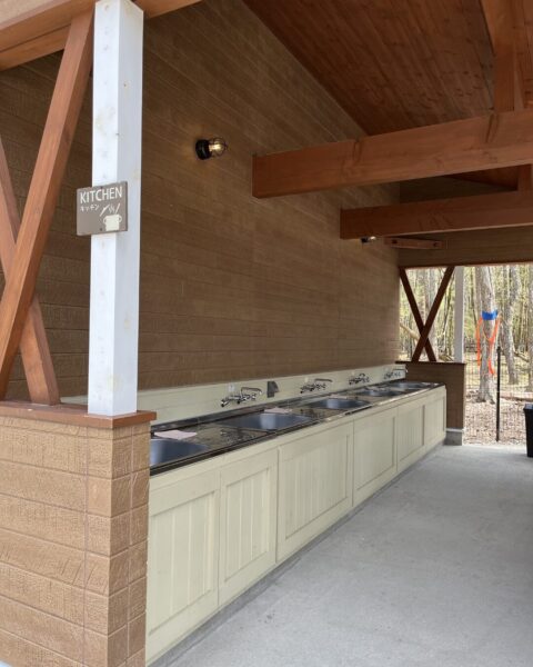 キャンプ・アンド・キャビンズ山中湖4歳子連れキャビン焚き火レビュー水回り