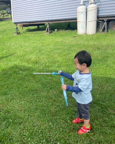 子連れデイキャンプの持ち物遊び道具