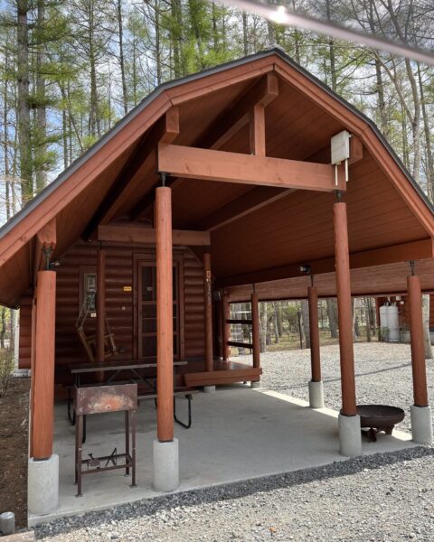 キャンプ・アンド・キャビンズ山中湖4歳子連れキャビン焚き火レビュー