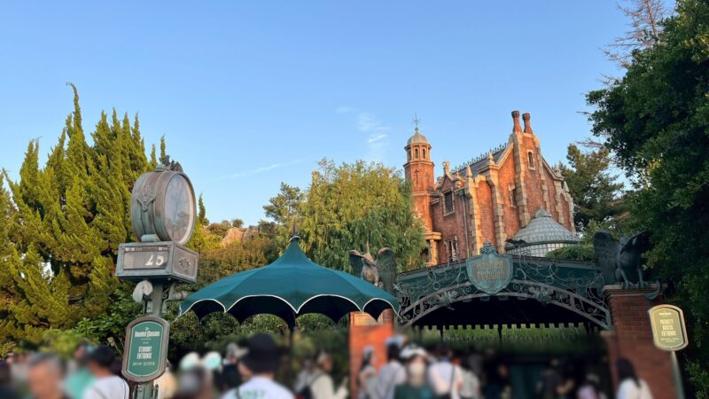 4歳男の子と行く子連れディズニーランドのリアルなタイムスケジュール ホーンテッドマンション