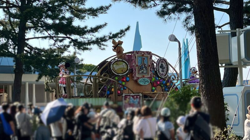4歳男の子と行く子連れディズニーランドのリアルなタイムスケジュール パレード