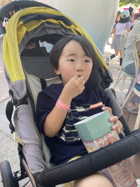4歳男の子と行く子連れディズニーランドのリアルなタイムスケジュール ポップコーン