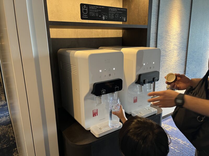 グランドメルキュール伊勢志摩子連れ宿泊レビュー、ウォーターサーバー